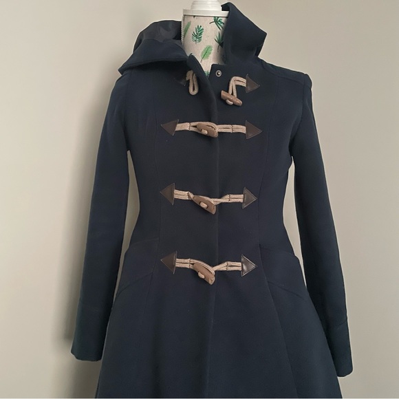 HOST PICK⭐️New as✨Hooded Duffle Coat💙Navy💙 - Picture 7 of 15